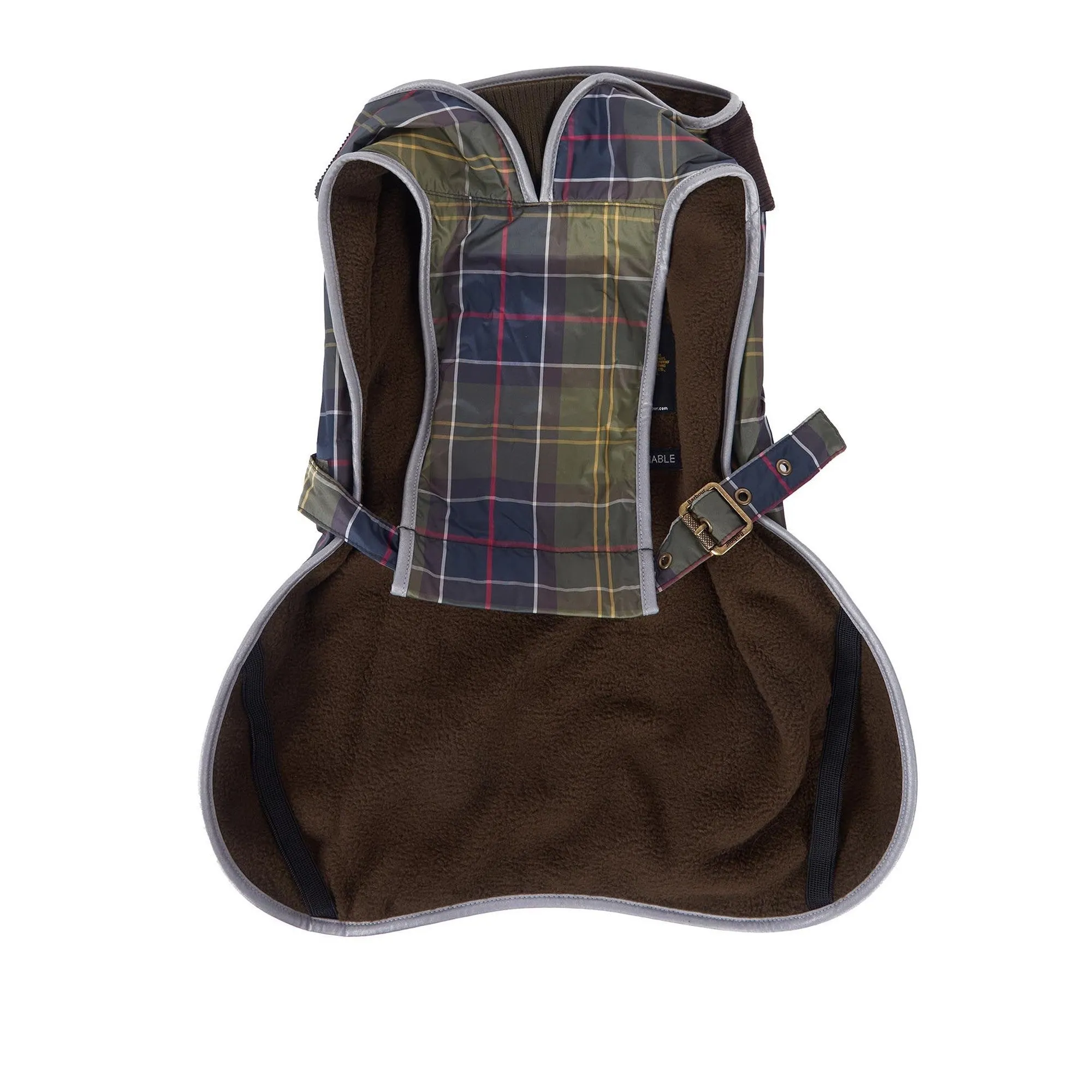 Barbour Tartan Waterproof Dog Coat