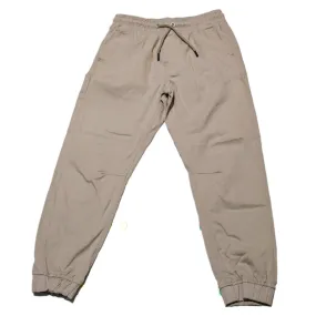 Beige Pull On  Casual Trouser