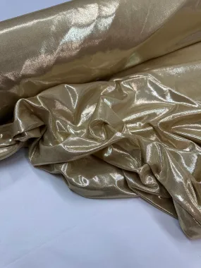 Bijou liquid Foil Spandex - Pure Gold