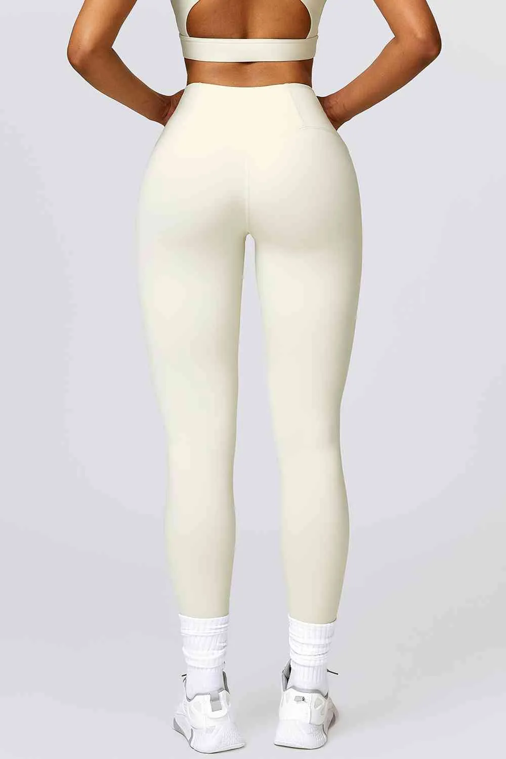 Breathable Wide Waistband Active Leggings