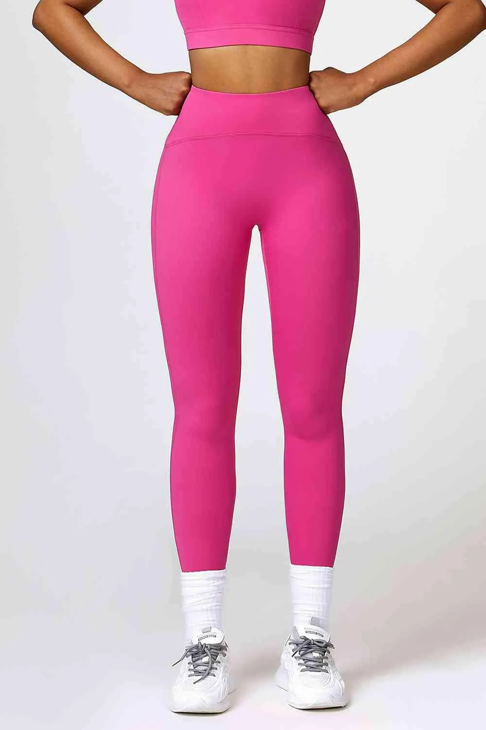 Breathable Wide Waistband Active Leggings