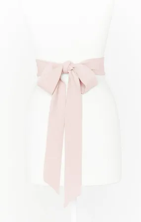 Bridesmaid Sash ~ Dusty Blush Stretch