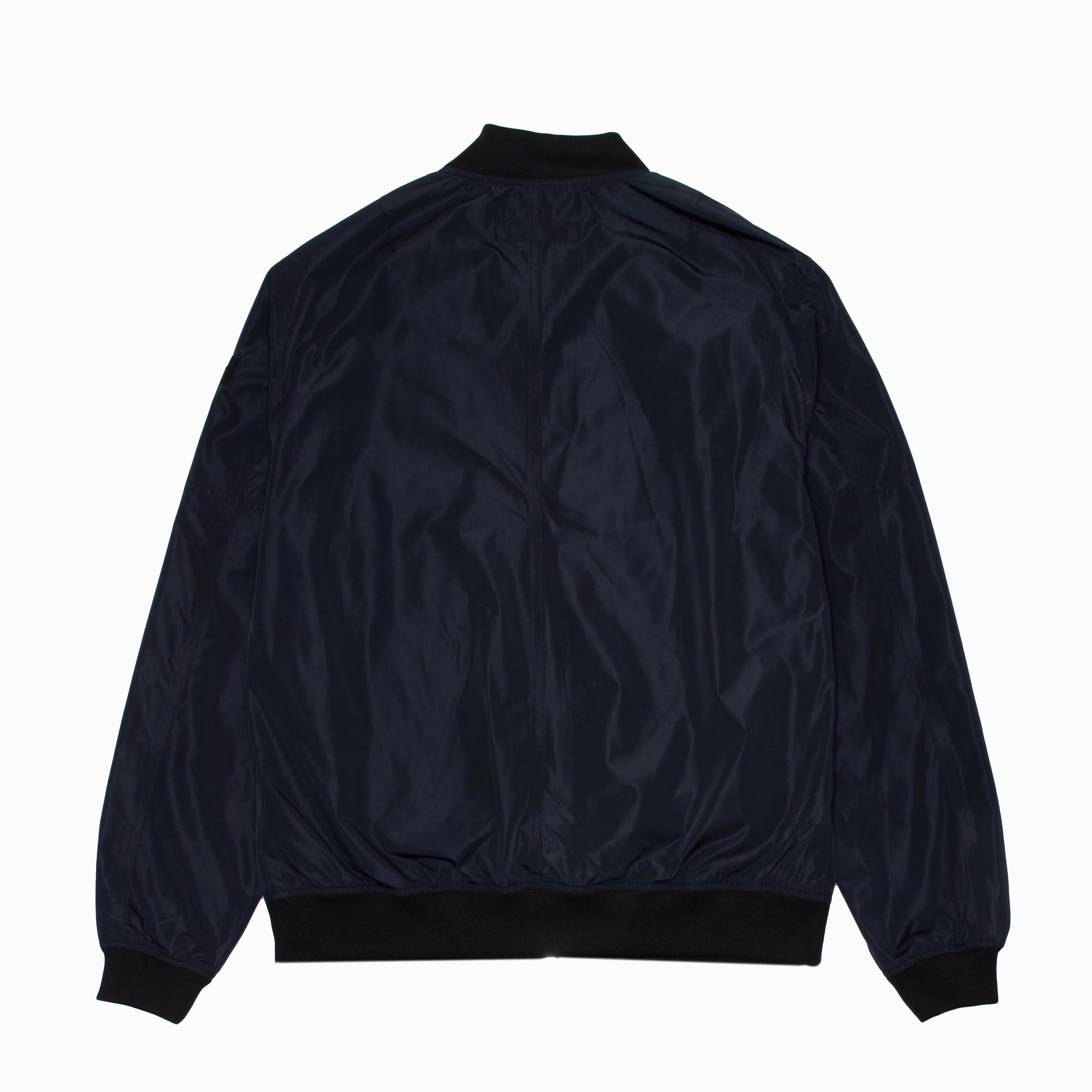 Brixtol Textiles Harris Bomber Jacket Dark Navy