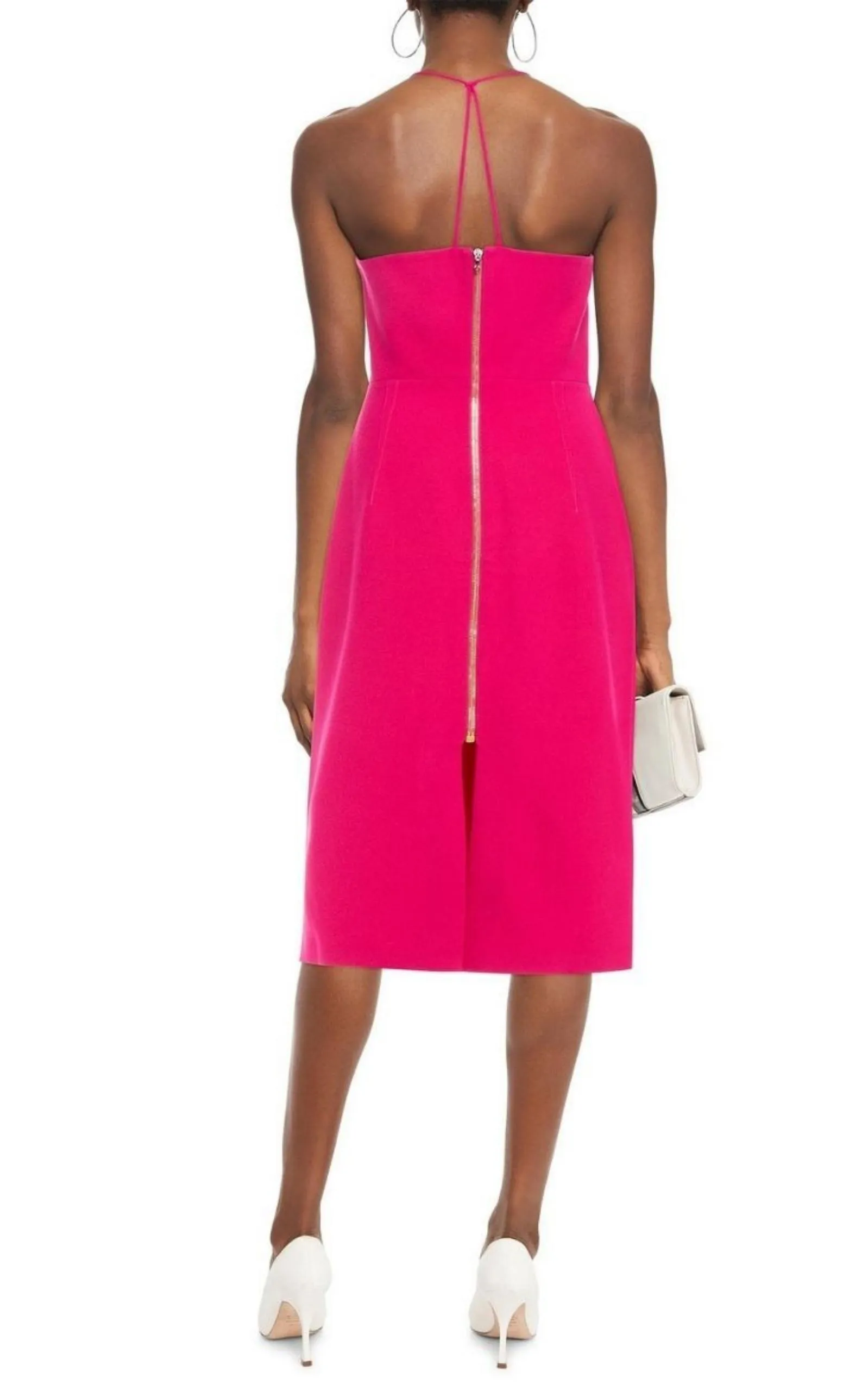 Cannock Stretch-crepe Midi Dress