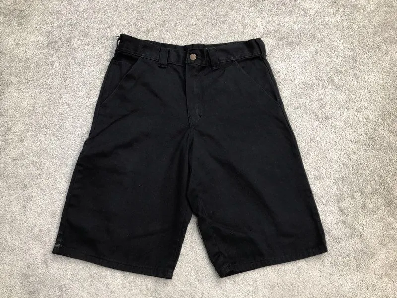 Dickies Shorts Mens 32 Black WR200RBK Chino Outdoor Workwear Lightweight