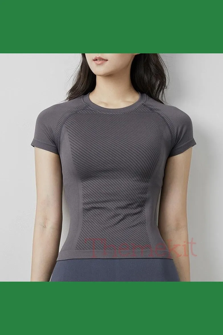 Elastic and Breathable Yoga Shirt