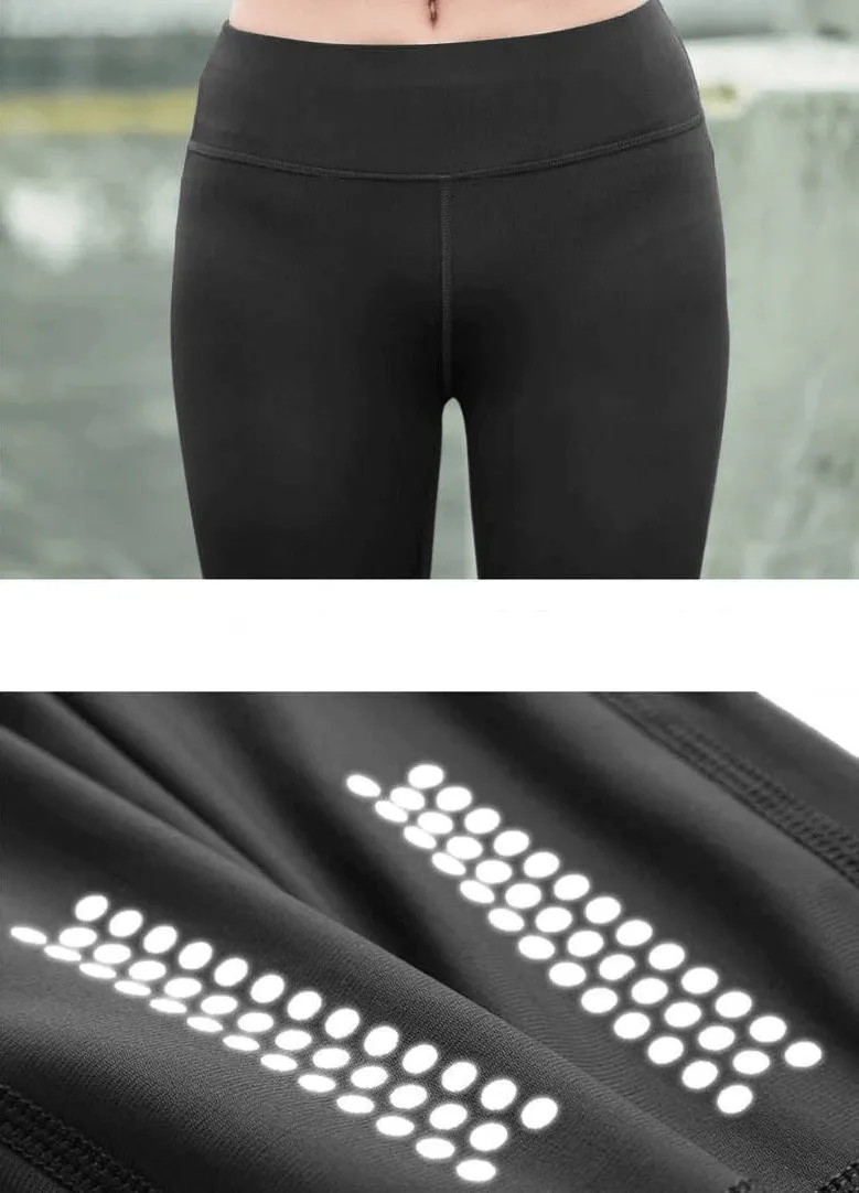 Elastic Breathable High-Waisted Cropped Leggings - SF0173