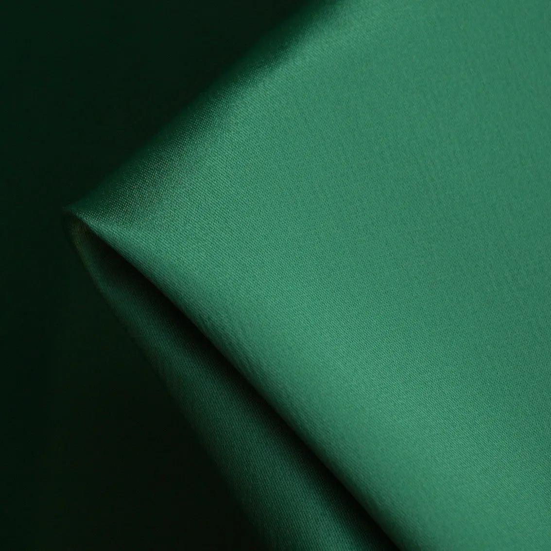 Emerald Vanity - Stretch Satin