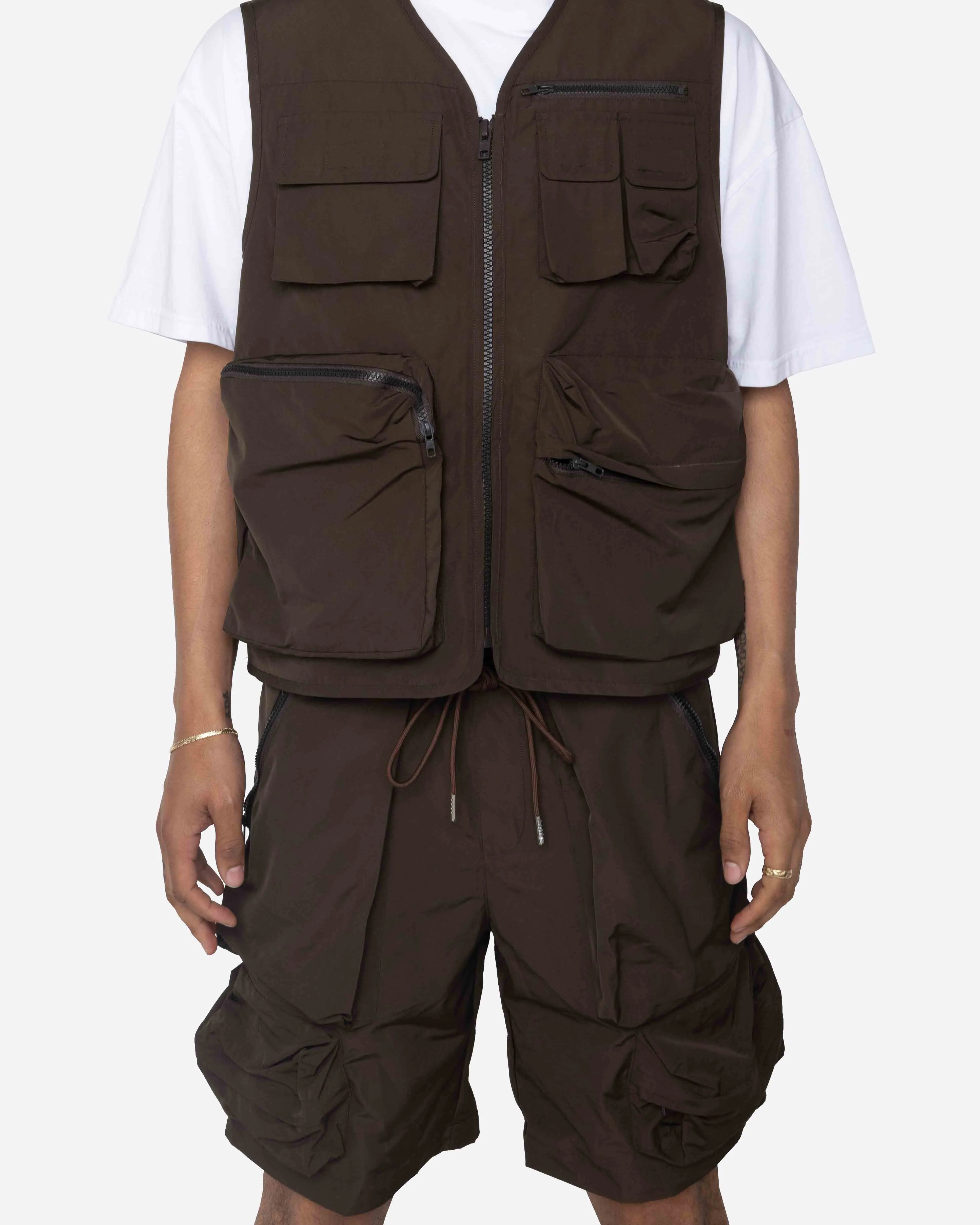 EPTM HIKING VEST-BROWN