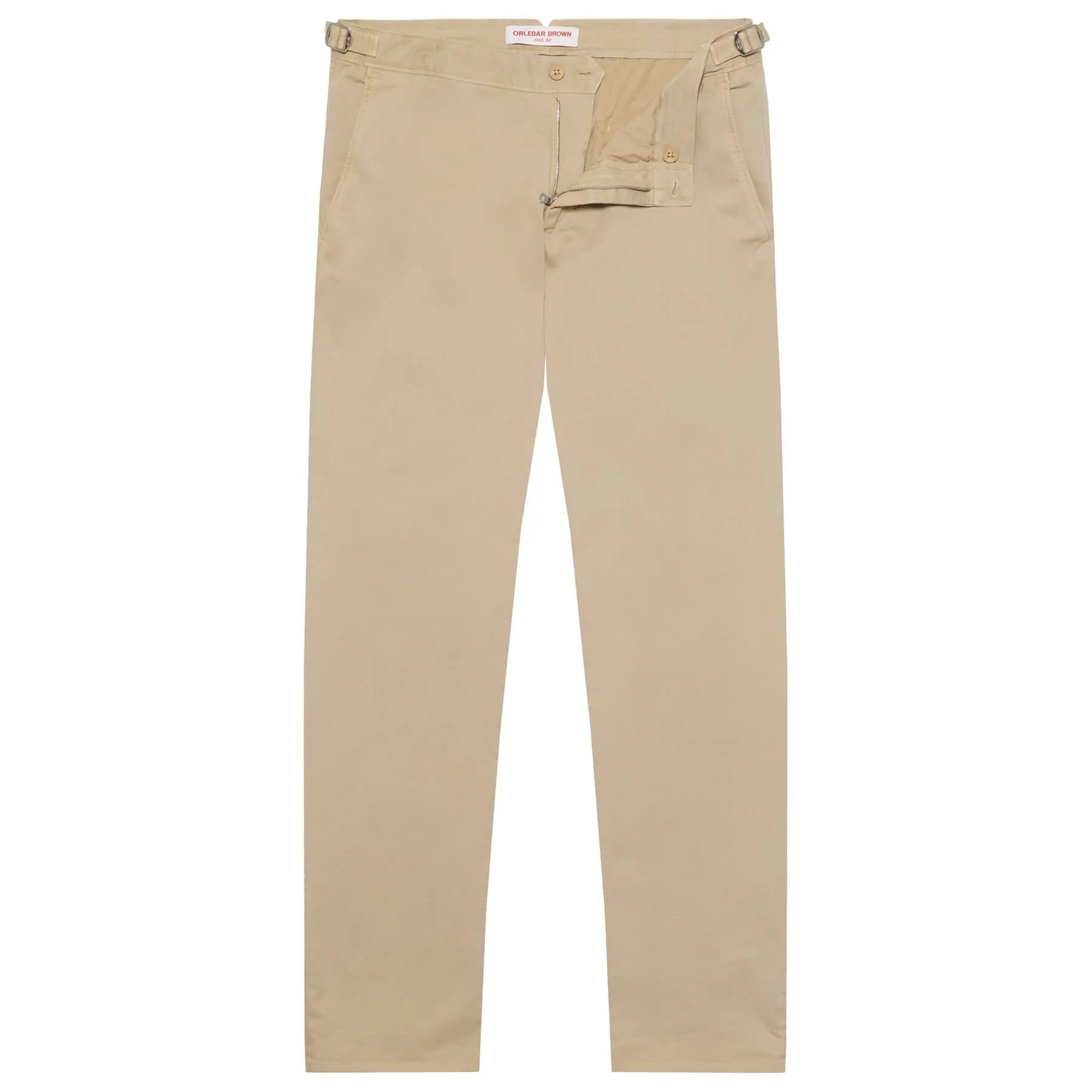 Fallon Stretch-Cotton Trousers Sand Dune - AW23