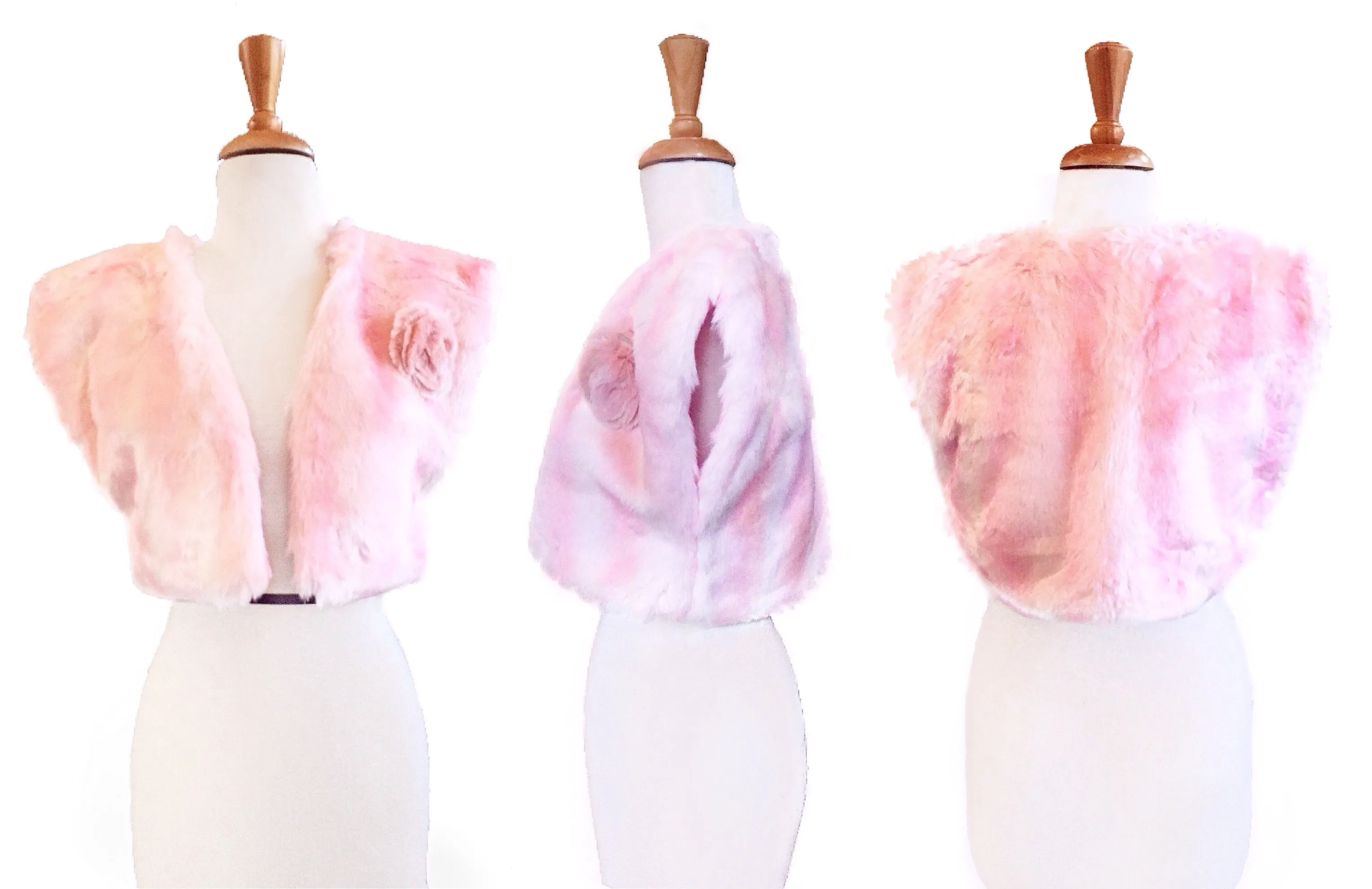 Faux Fur Lightweight Vest Jacket