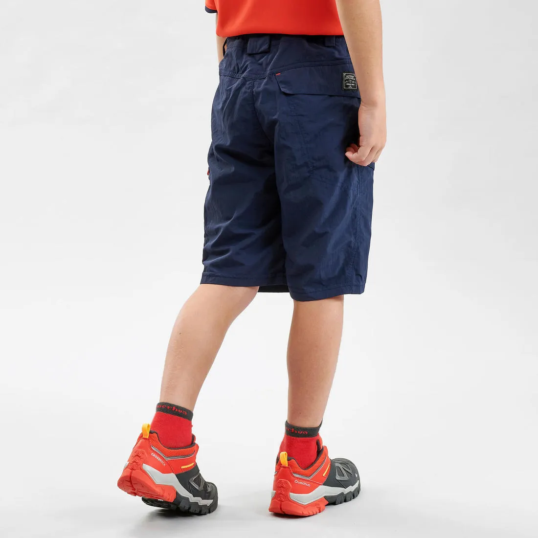 Kids’ hiking shorts, 7-15 years, MH500