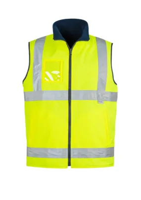 Mens Hi Vis Lightweight Fleece Lined Vest (BZ-ZV358)