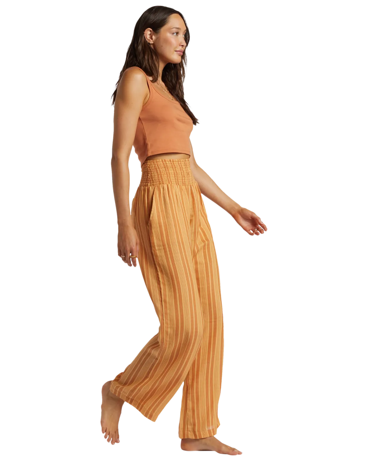 New Waves 2 Trousers in Peach Punch