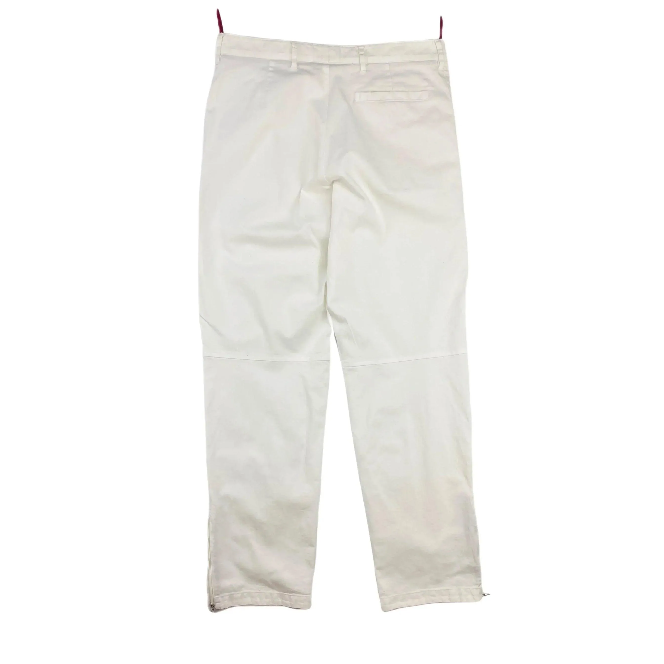 PRADA SPORT 2000S WHITE TECHNICAL TROUSERS