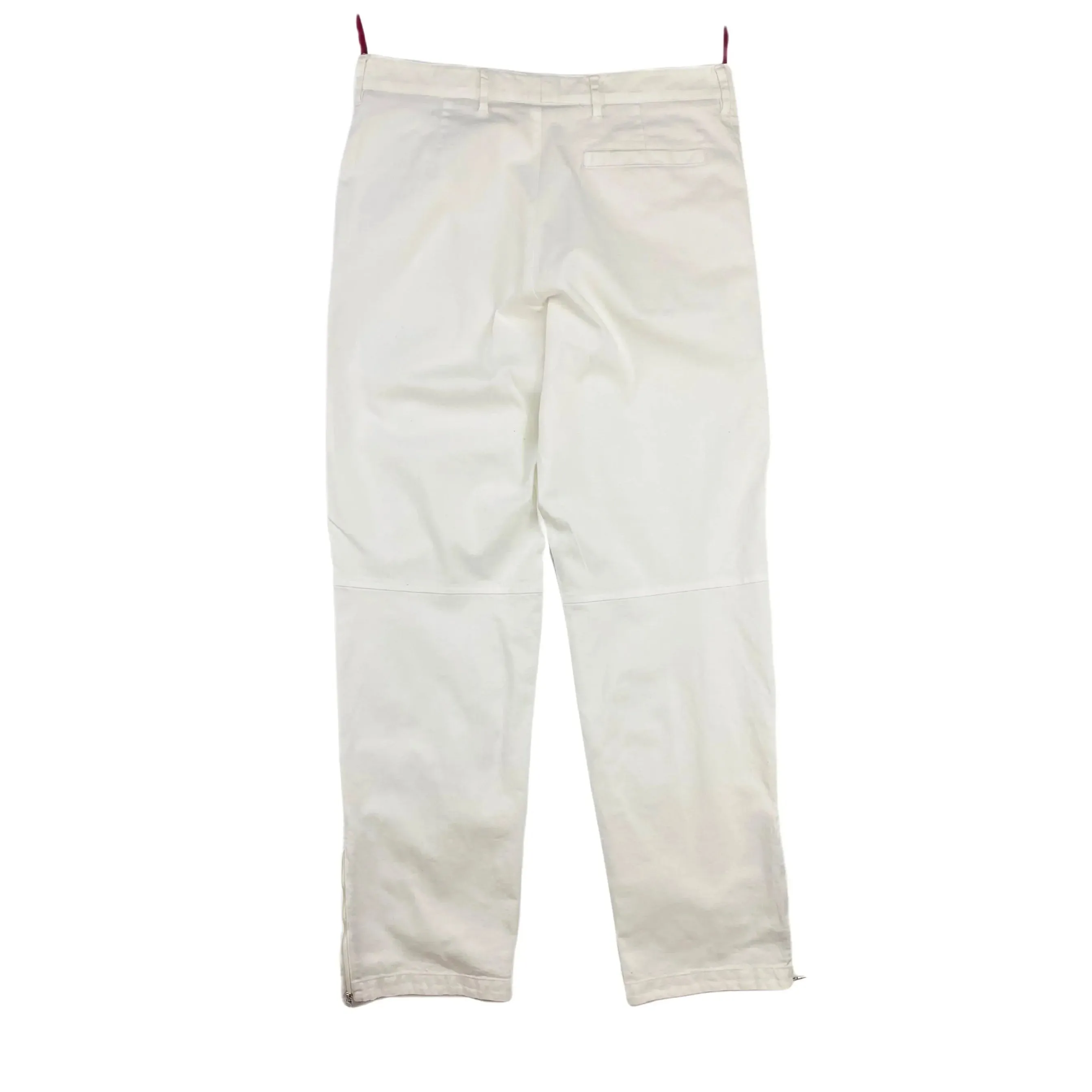 PRADA SPORT 2000S WHITE TECHNICAL TROUSERS