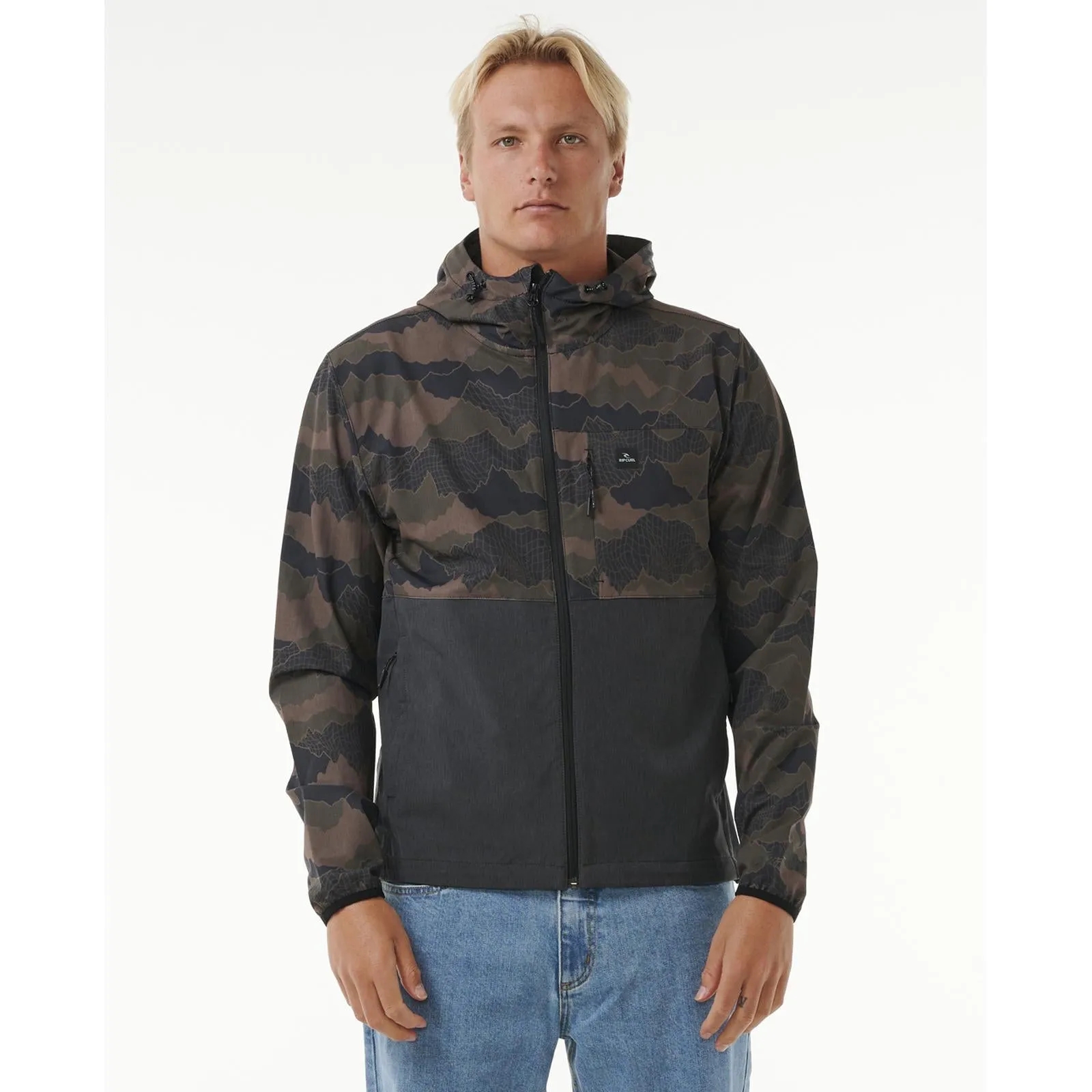 Rip Curl Mens Anti Series Elite Water Repellent Jacket