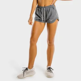 She-Wolf Crop Shorts - Dark Grey