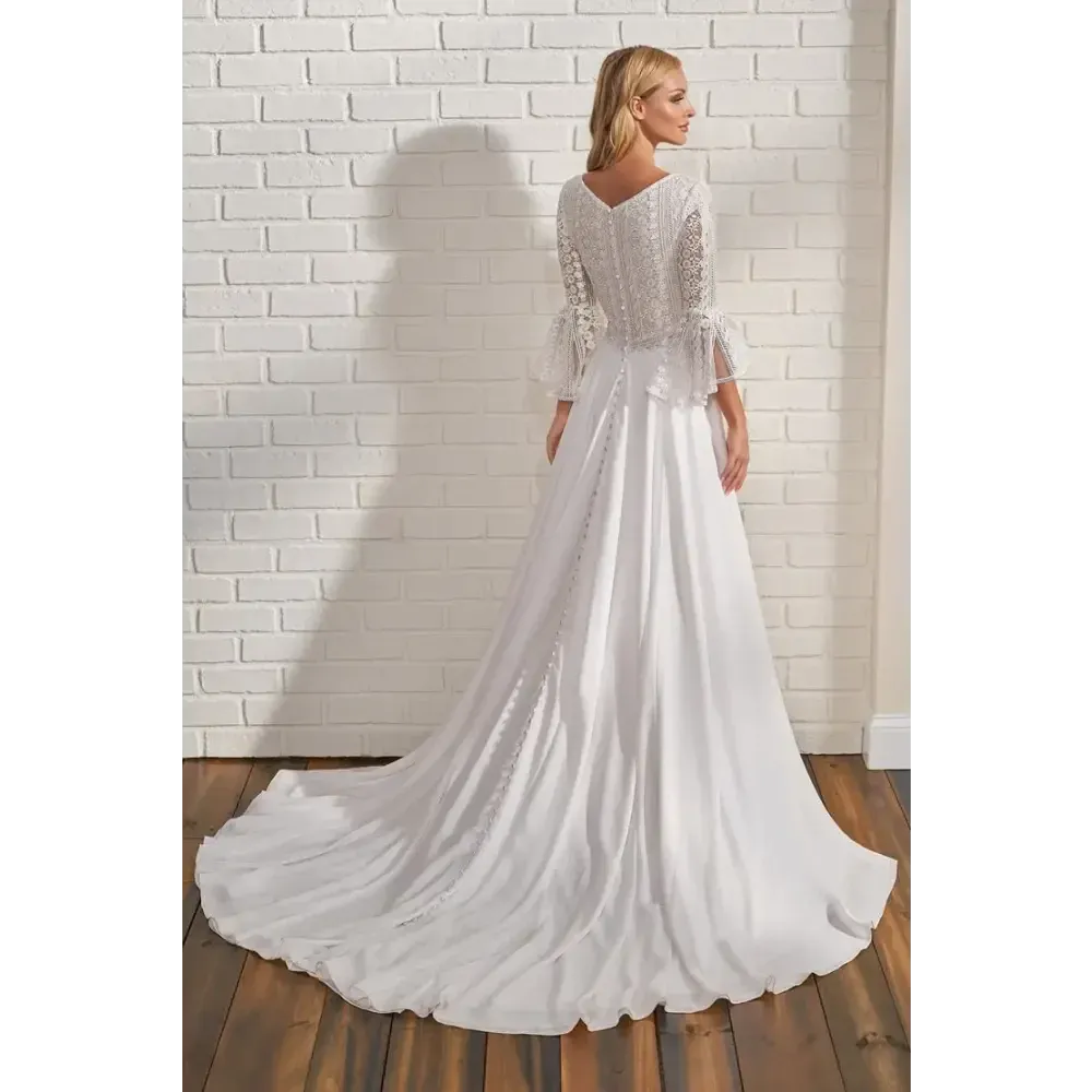 TR22187 by Modest Mon Cheri - SAMPLE SALE