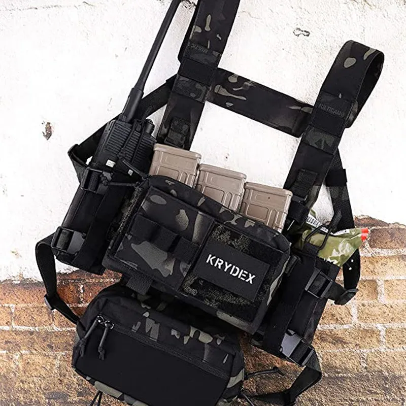 TWS MK3 Modular Lightweight Chest Rig - Black