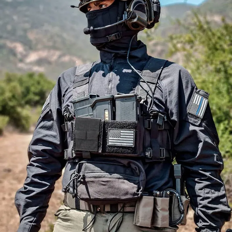 TWS MK3 Modular Lightweight Chest Rig - Black