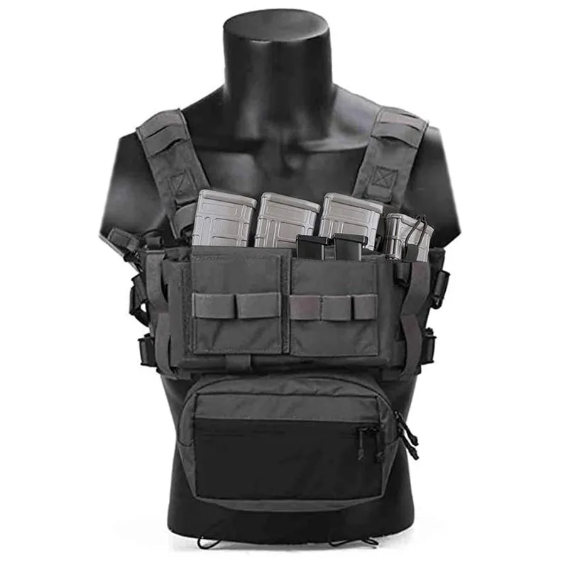 TWS MK3 Modular Lightweight Chest Rig - Black