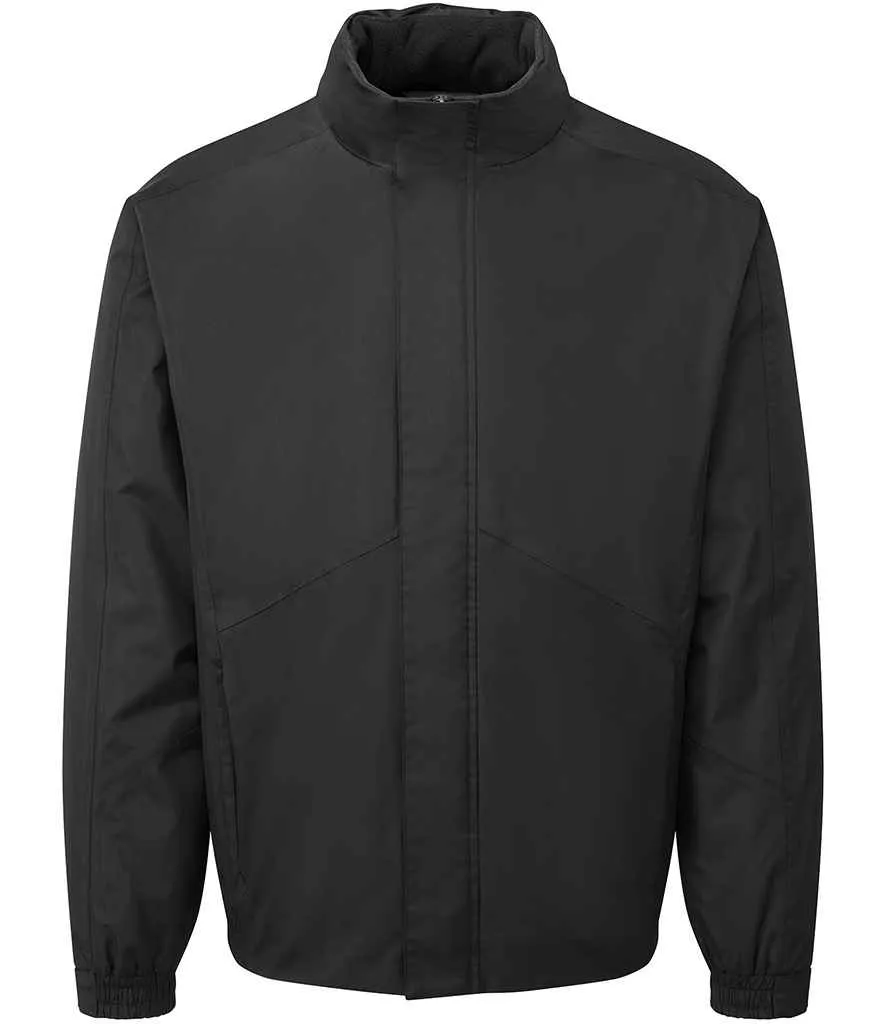 Water Proof Coat with Concealed Hood - Black